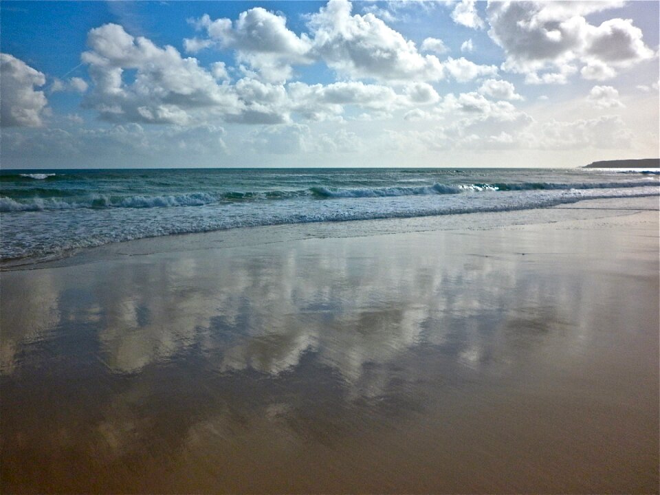 Sea beach sand