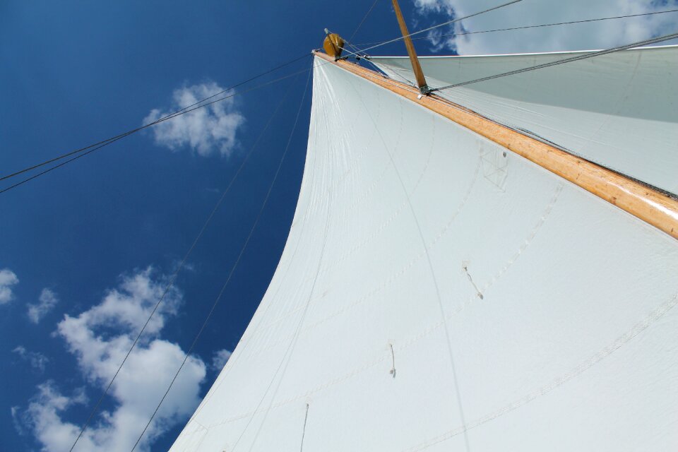 Lake balaton sailing sail