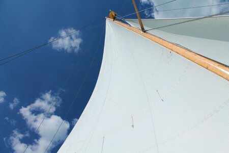 Lake balaton sailing sail photo