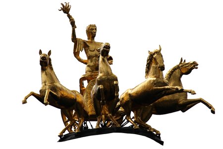Figure horses coach