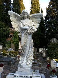Angel cemetery baroque photo