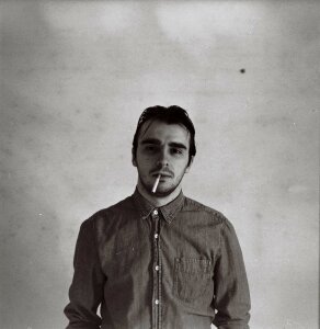Portrait cigarette smoking photo