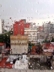 Glass wet weather photo