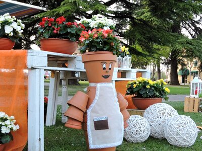 Nature green terracotta