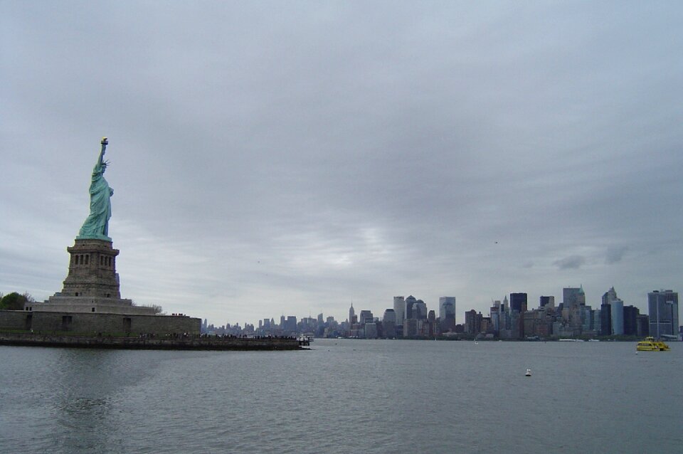 New york landscape statue