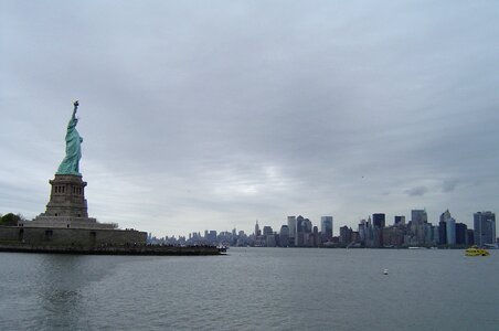 New york landscape statue