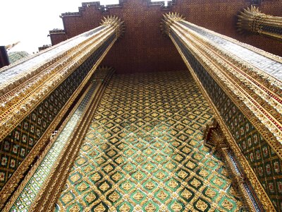 Asia architecture gold