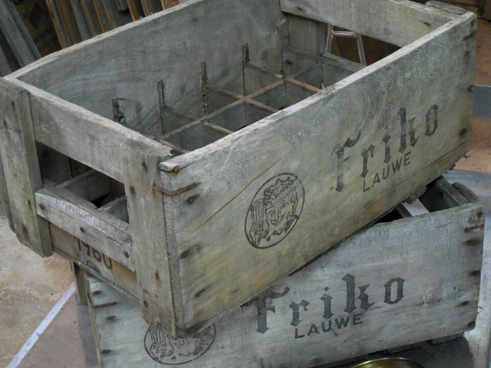 Wood agriculture container