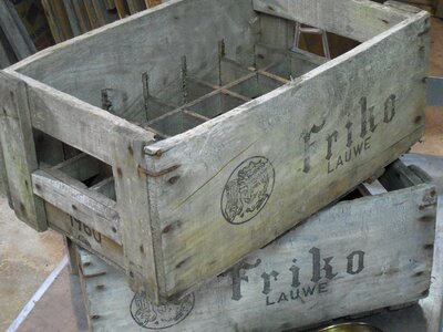 Wood agriculture container