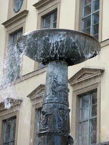 Fountain water munich photo