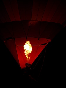 Heat fire balloon photo