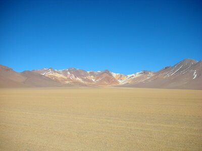Mountains red