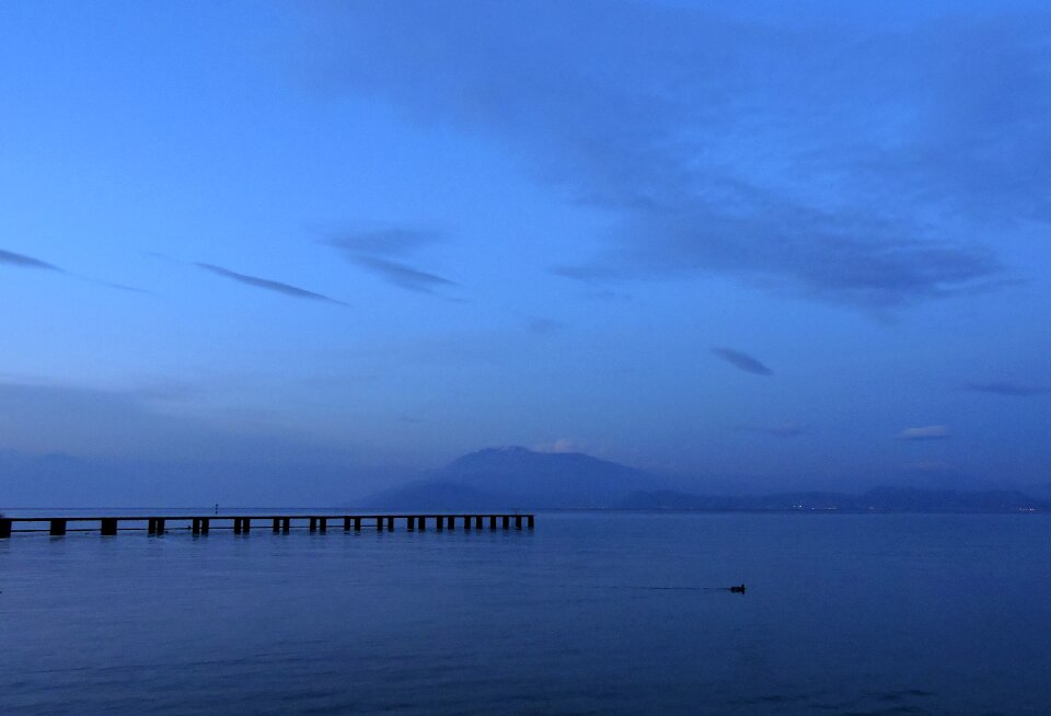 Italy lake garda sky