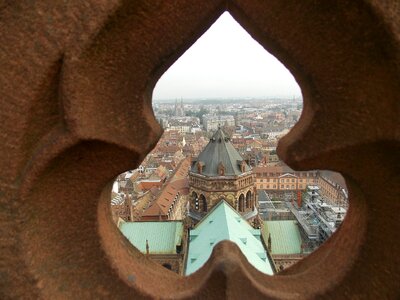 Roofs church landscape