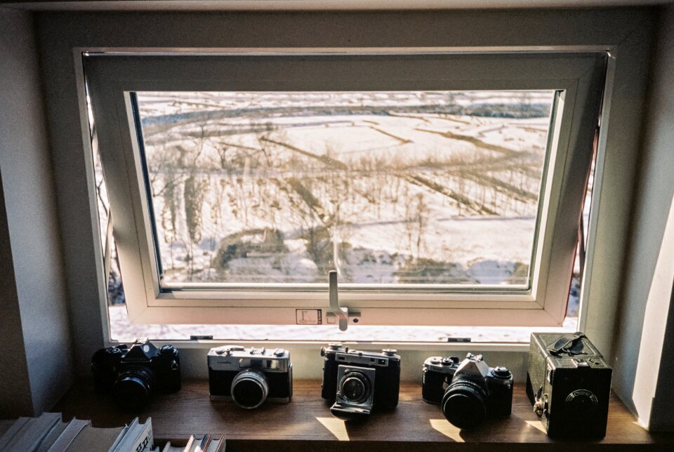 Window camera winter