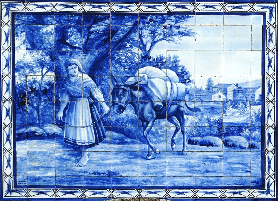 Tile crafts decoration