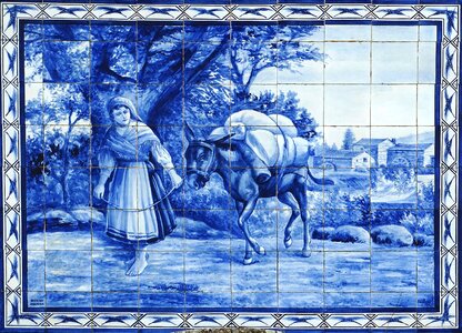 Tile crafts decoration