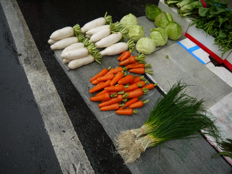 Healthy natural vegetable
