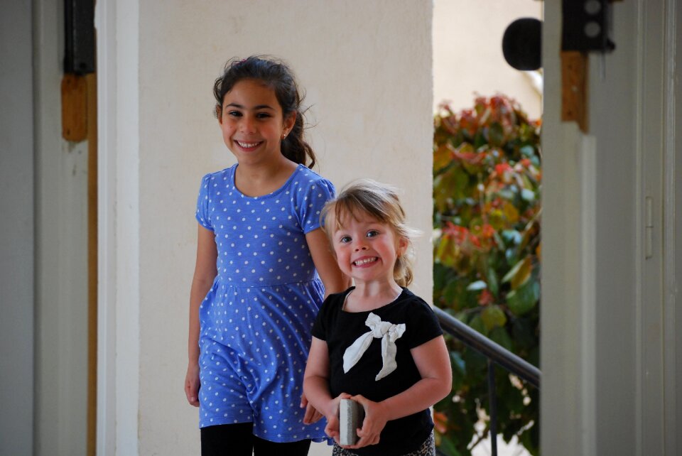 Children smile happiness