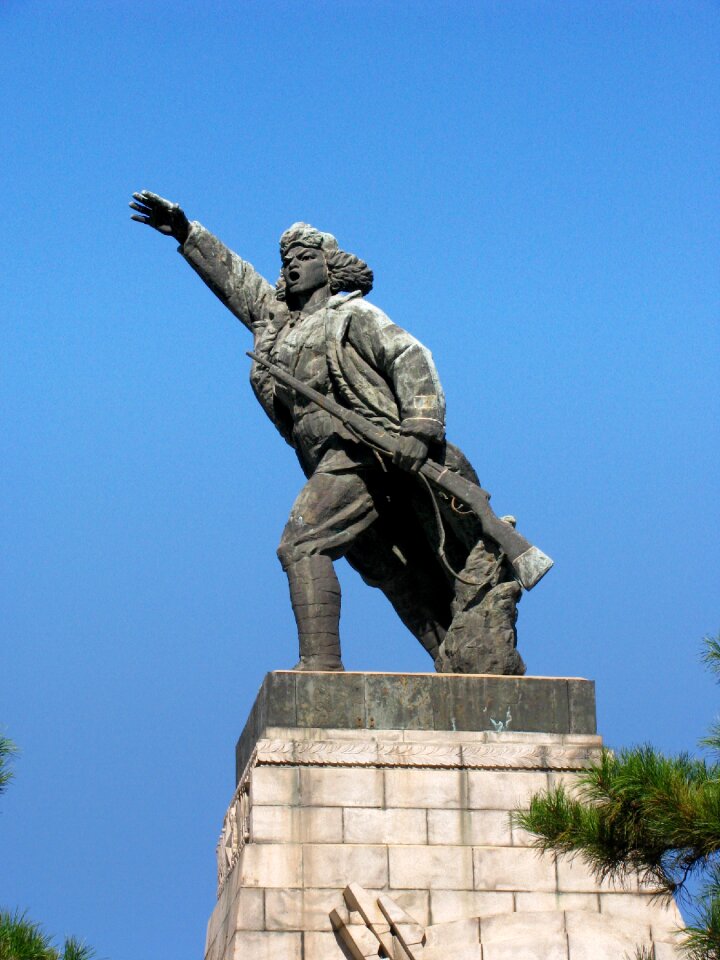 Memorial liaoning-shenyang campaign memorial warrior