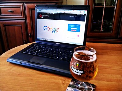 Google beer mouse photo