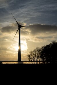 Flow power wind turbine photo