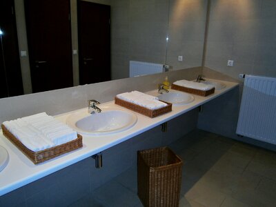 Sink social facilities wash your hands