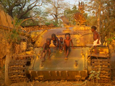 War tank africa
