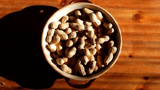 Delicious peanut food photo