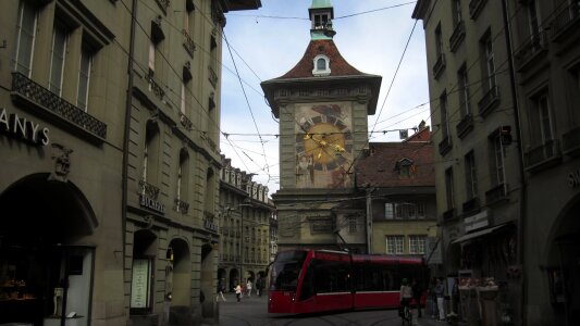 Historical zytglogge tram