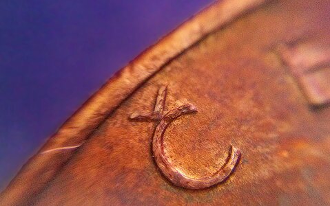 Coins detail macro
