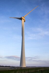 Flow power wind turbine photo
