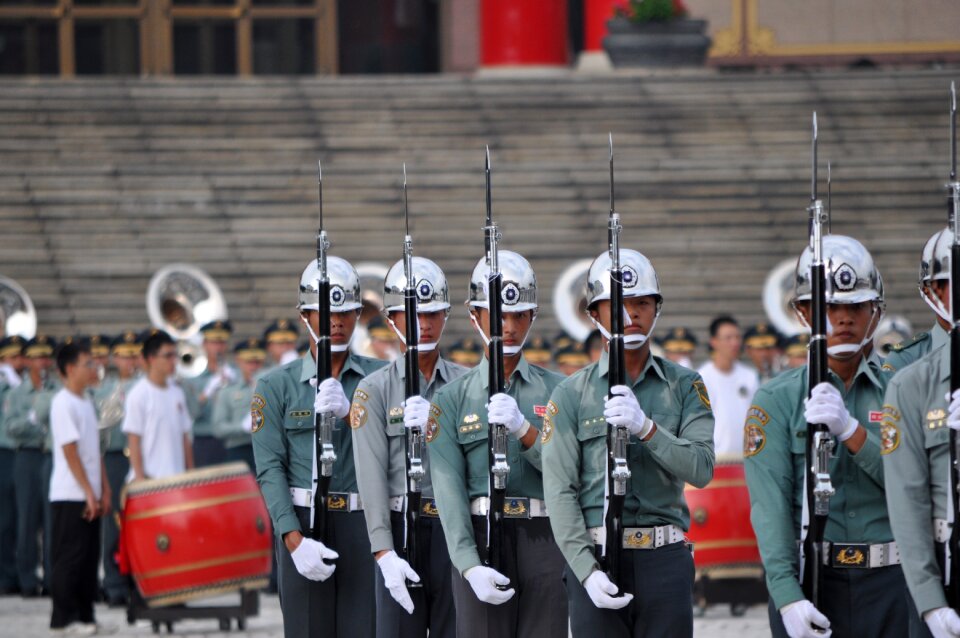 Soldier honor guard taiwan