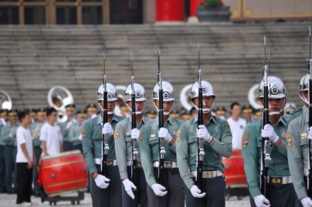 Soldier honor guard taiwan