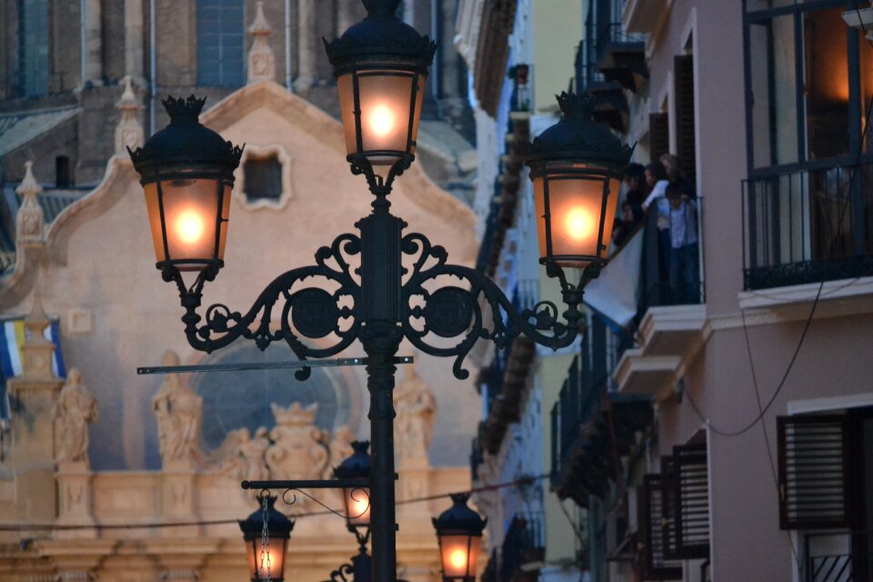 Night saragossa spain