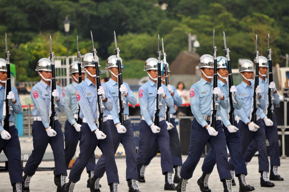 Soldier honor guard taiwan