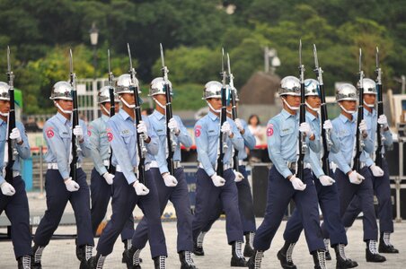 Soldier honor guard taiwan