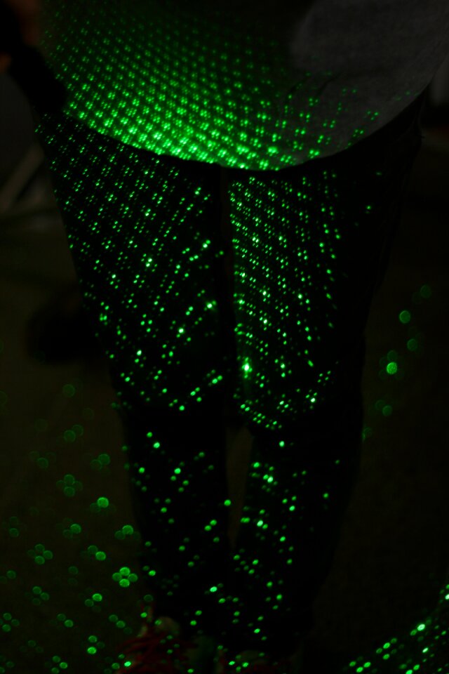 Green legs