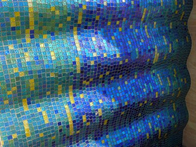 Waterfall decorative design