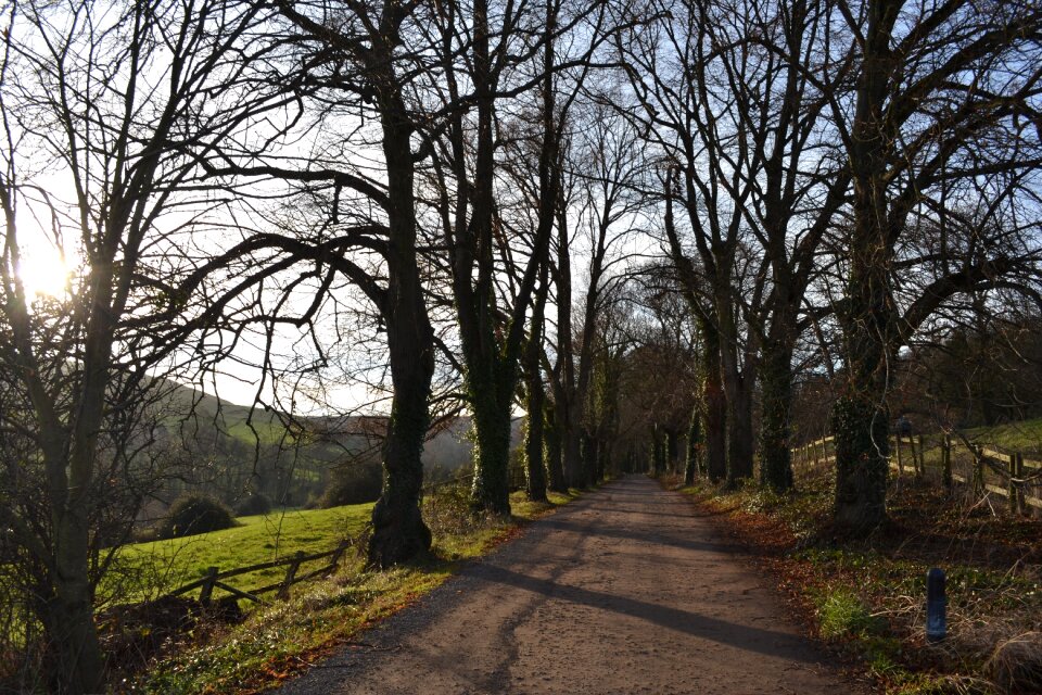 Uk street countryside