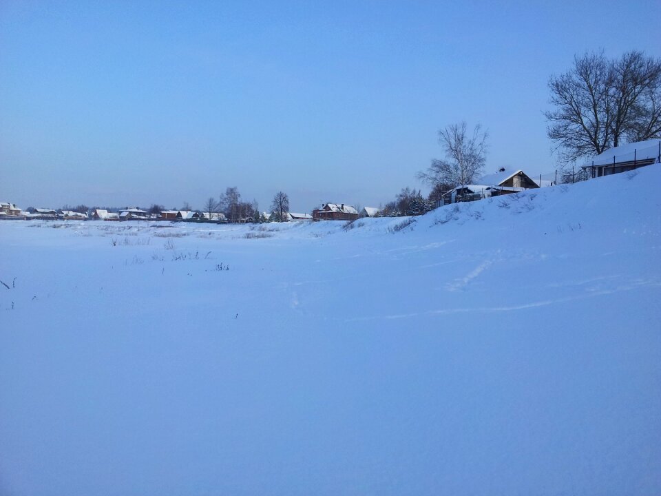 Cold russia snow