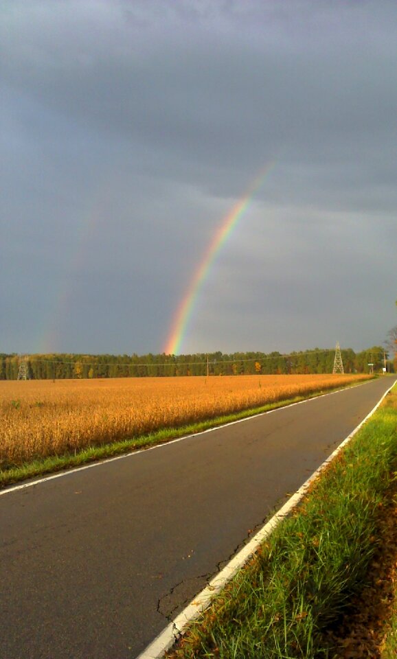 Rural sky path