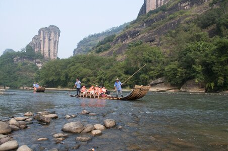 Wuyishan jiuquxi raft