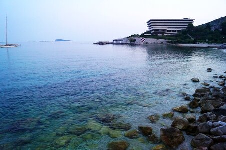 Hotels abandoned destroyed