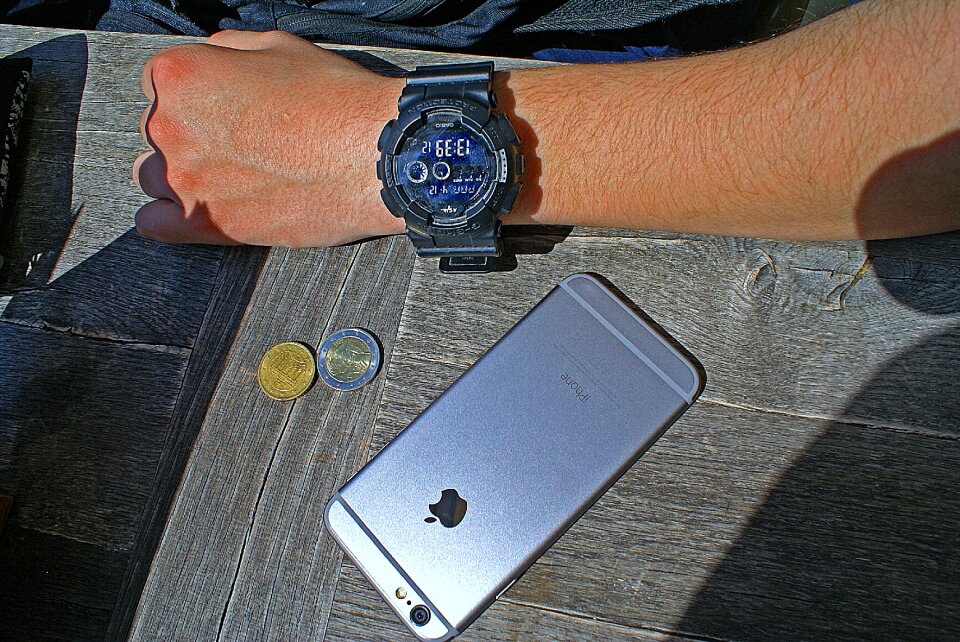 Watch wrist watches coins