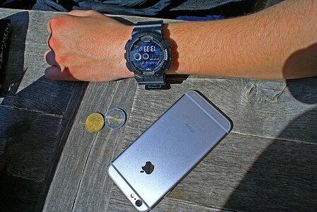 Watch wrist watches coins