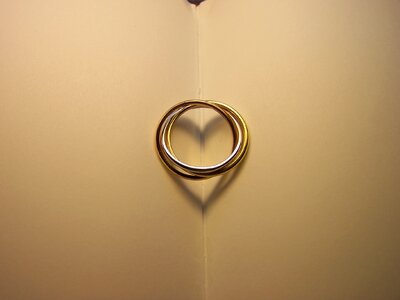 Wedding valentine shadow