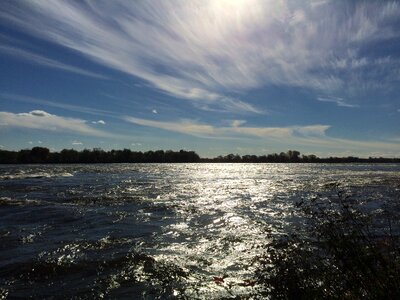 Montreal rapids autumn