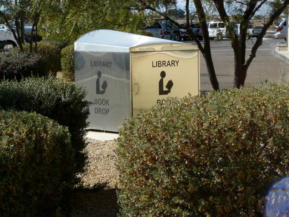 Library return container