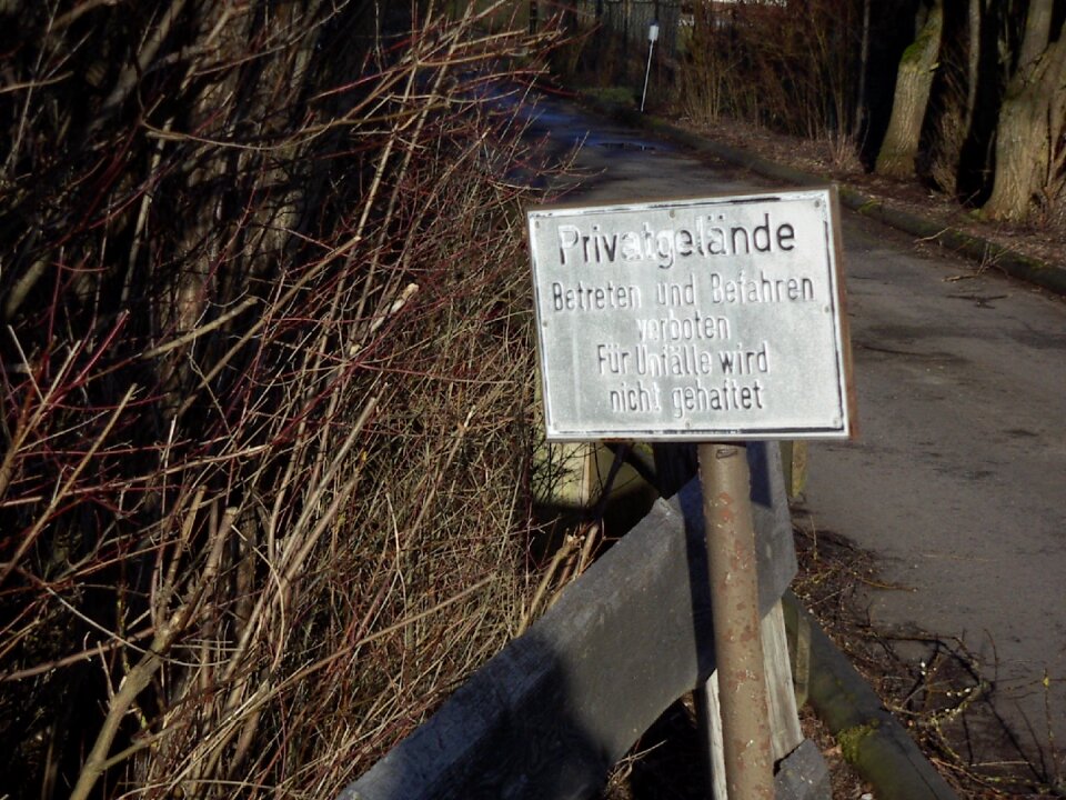 Private property lonely preferential unit